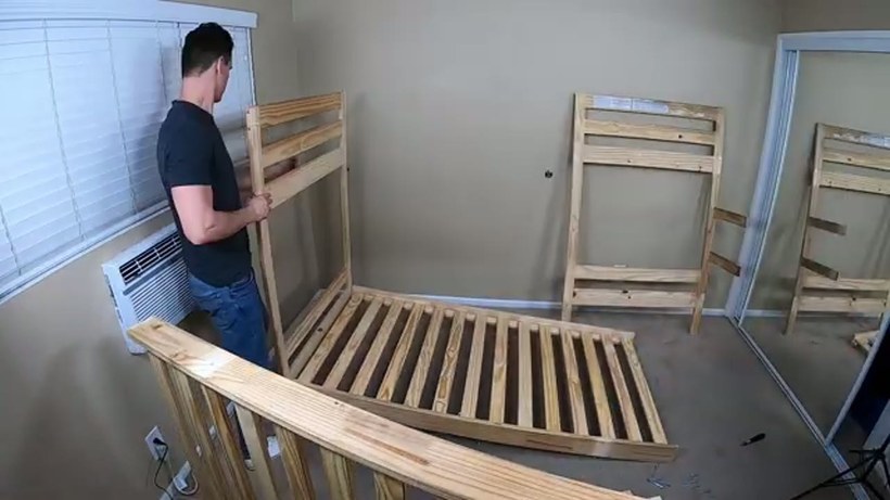 Conan Moving crew handling a piece on a DFW job